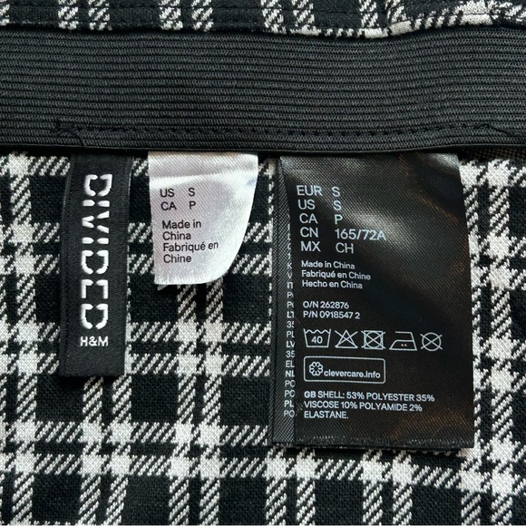 H&M Plaid Mini Skirt - Picture 2 of 4